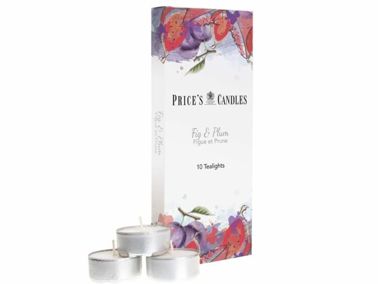 Price´s Price's vonné čajové svíčky Fig