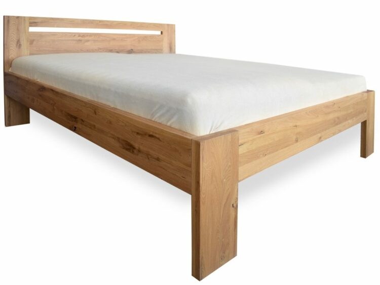 Oak´s Dubová masivní postel Grandioso - dub